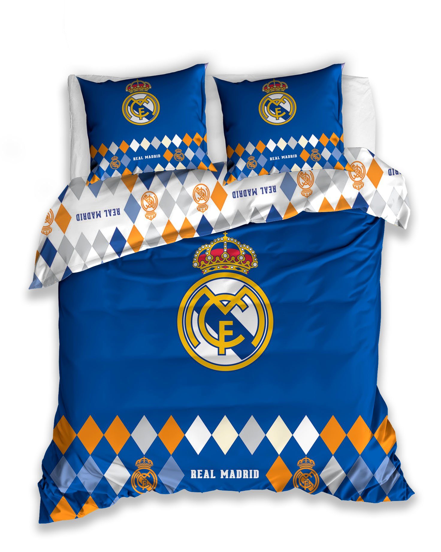 Bettwäsche »Real Madrid Fußball Bettwäsche 220 x 200 cm + 2 x 70x80 cm«,  Real Madrid