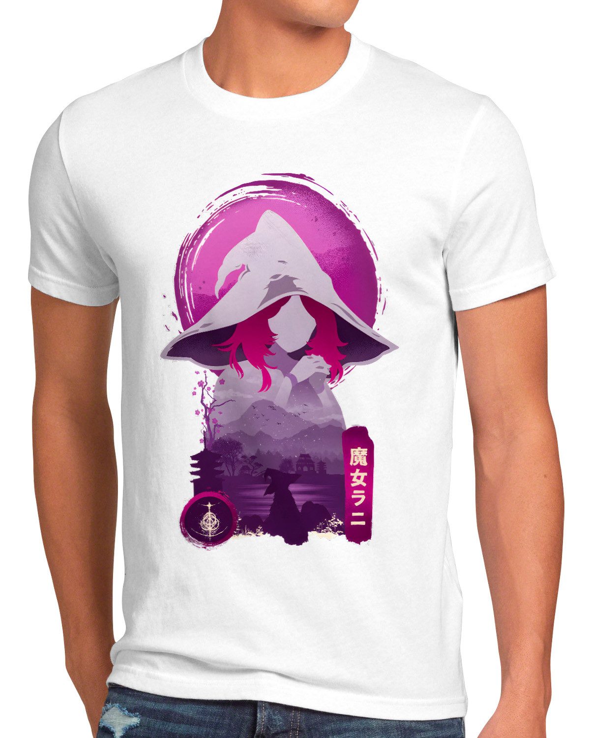 style3 T-Shirt Witch Ranni elden rollenspiel rings open world dungeon actio günstig online kaufen
