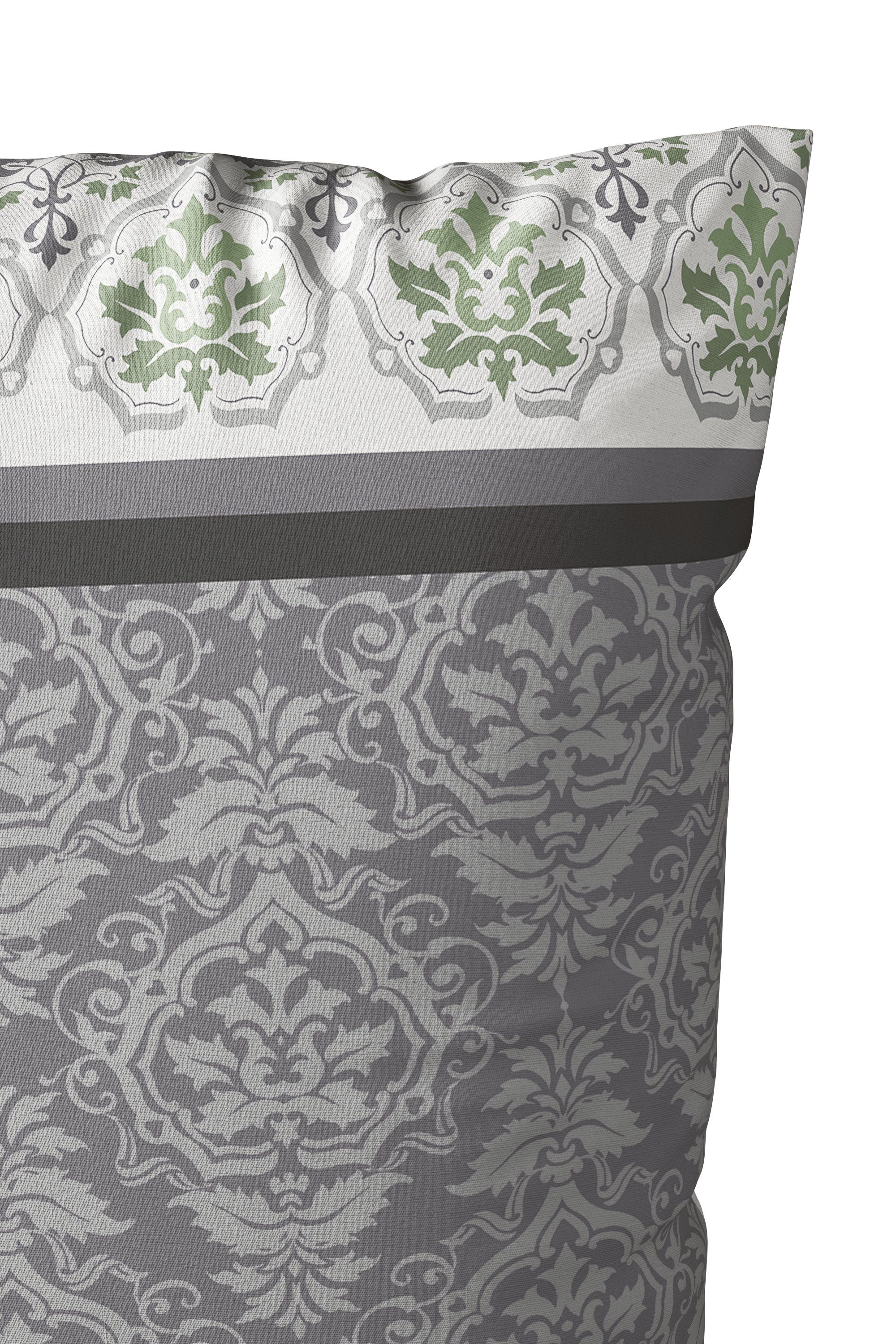 OTTO home Bettwäsche Cremona, Polycotton recycelt, 2 teilig, romantische Bettwäsche in verschiedenen Qualitäten, ab Gr. 135x200 cm