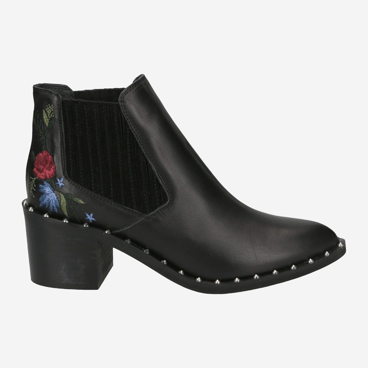 Kanna Kanna KI7821, Chelsea Boots, Stiefeletten, Schwarz, Damen Chelseaboots