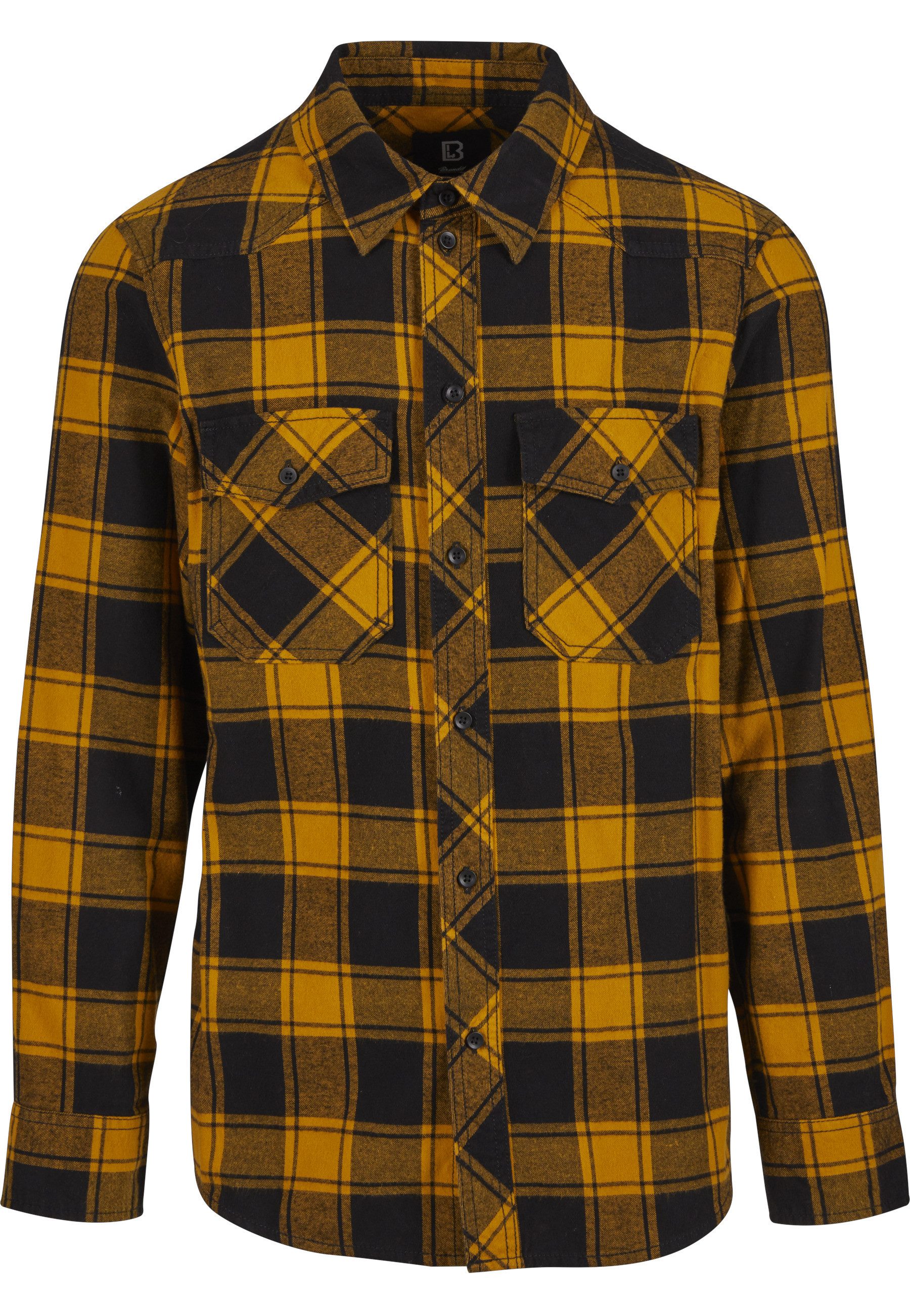 Brandit Langarmhemd Brandit Herren Checked Shirt (1-tlg)