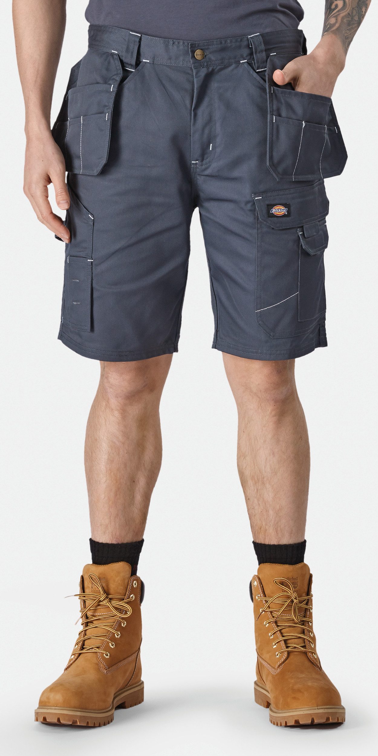 Arbeitsshorts Redhawk WD802, Herren Cargo Shorts mit Flügeltaschen