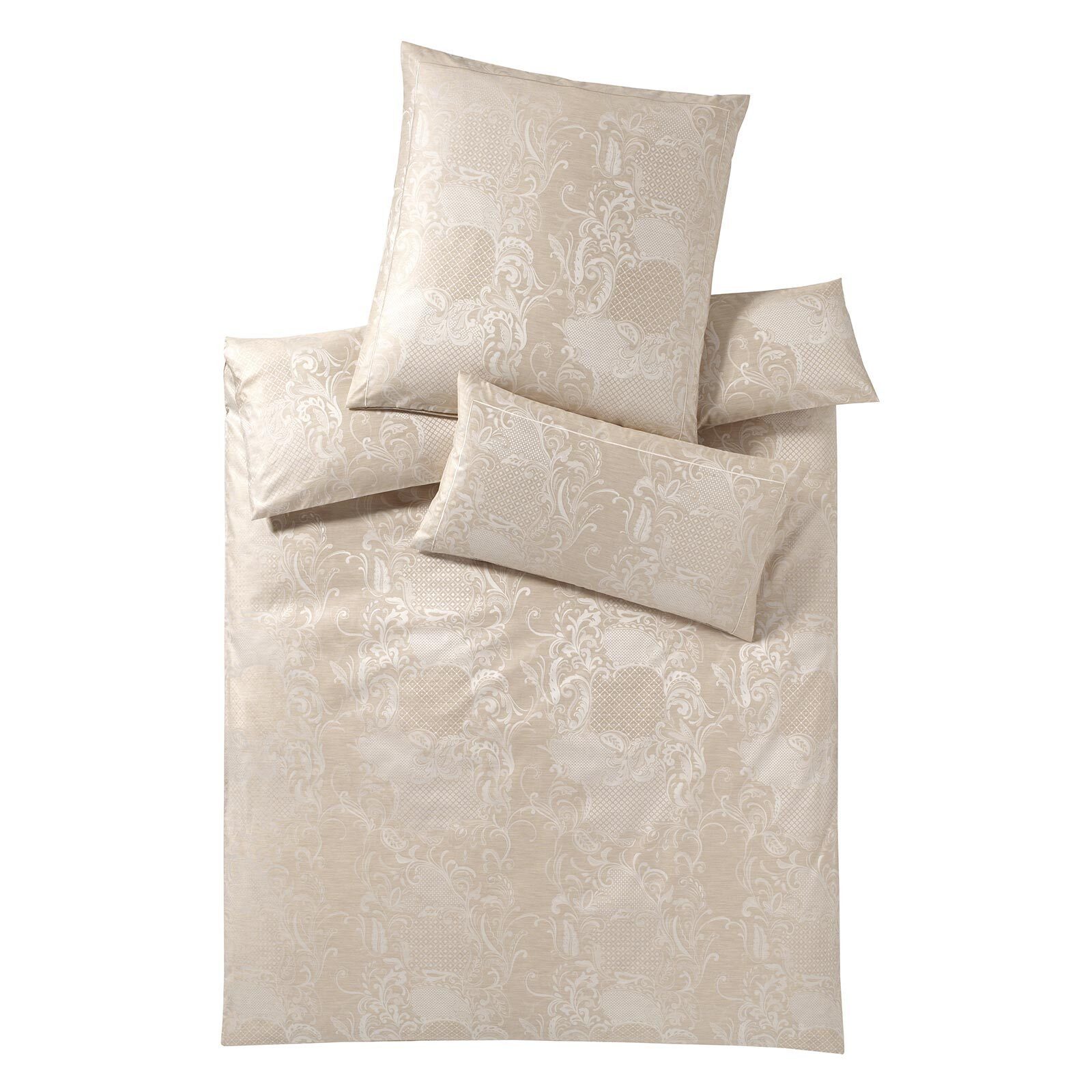 Elegante Bettwäsche Maggiore, Mako Satin, 2 günstig online kaufen