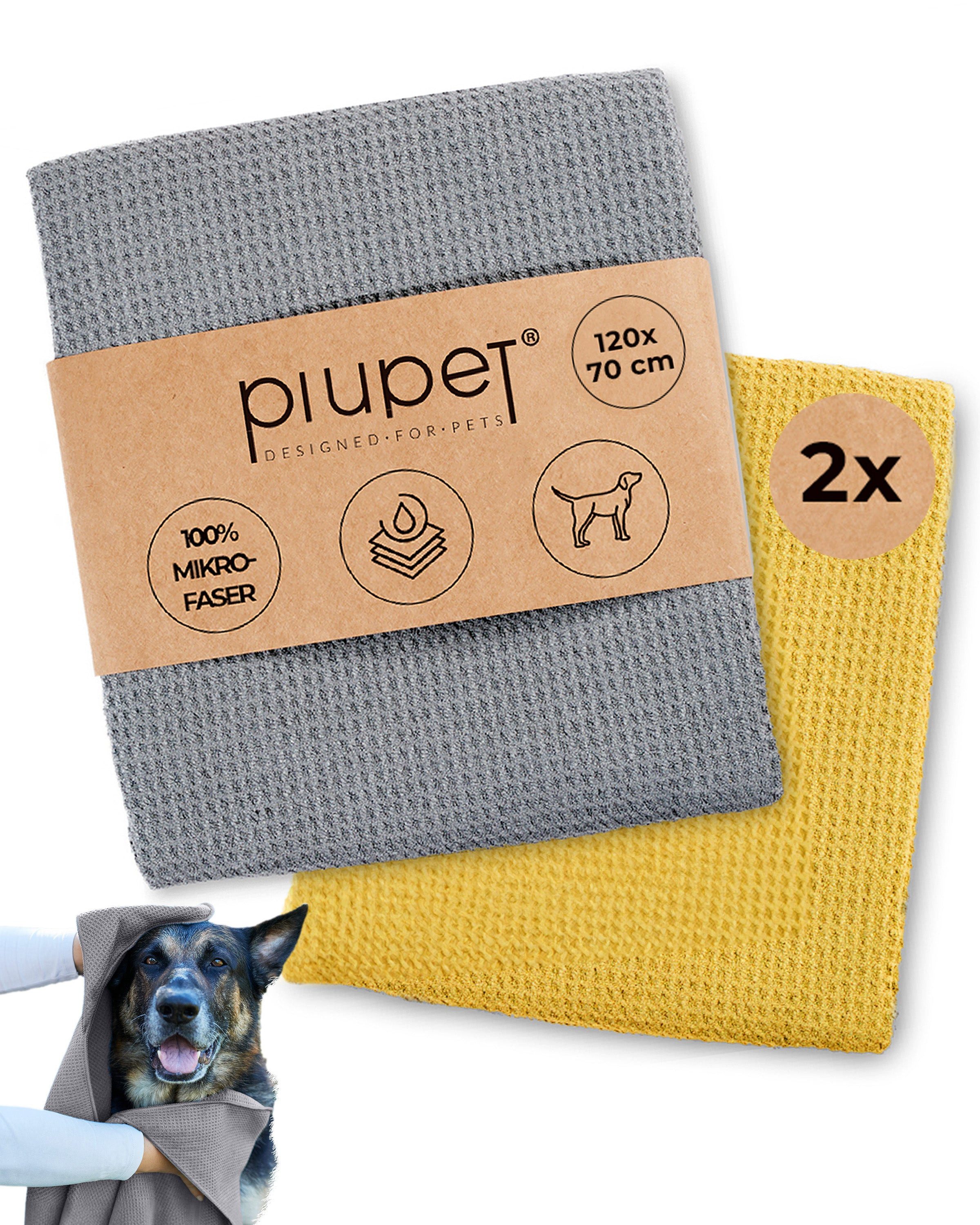 Hundehandtuch Hundehandtuch 120x70cm, Mikrofaser Extra Saugfähig für Große Hunde