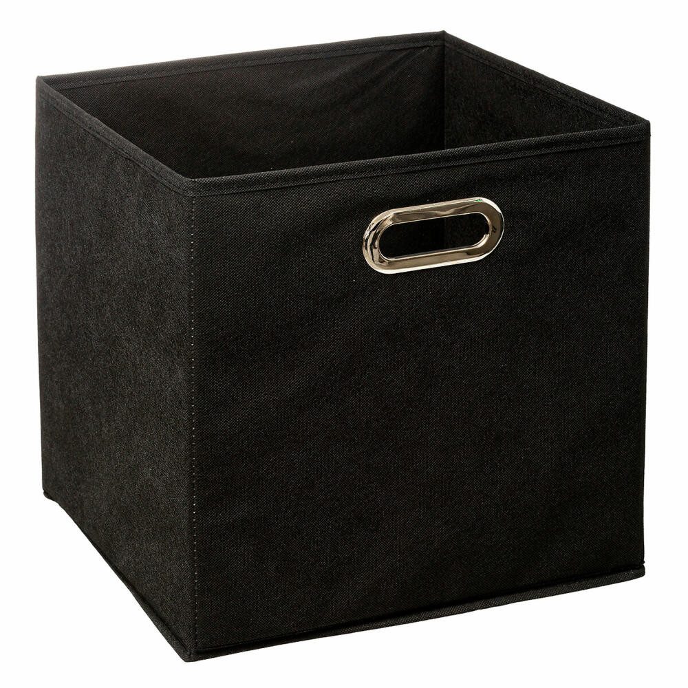 5five Simply Smart Aufbewahrungskorb Mix N Modul, Schwarz, 31 x 31 cm