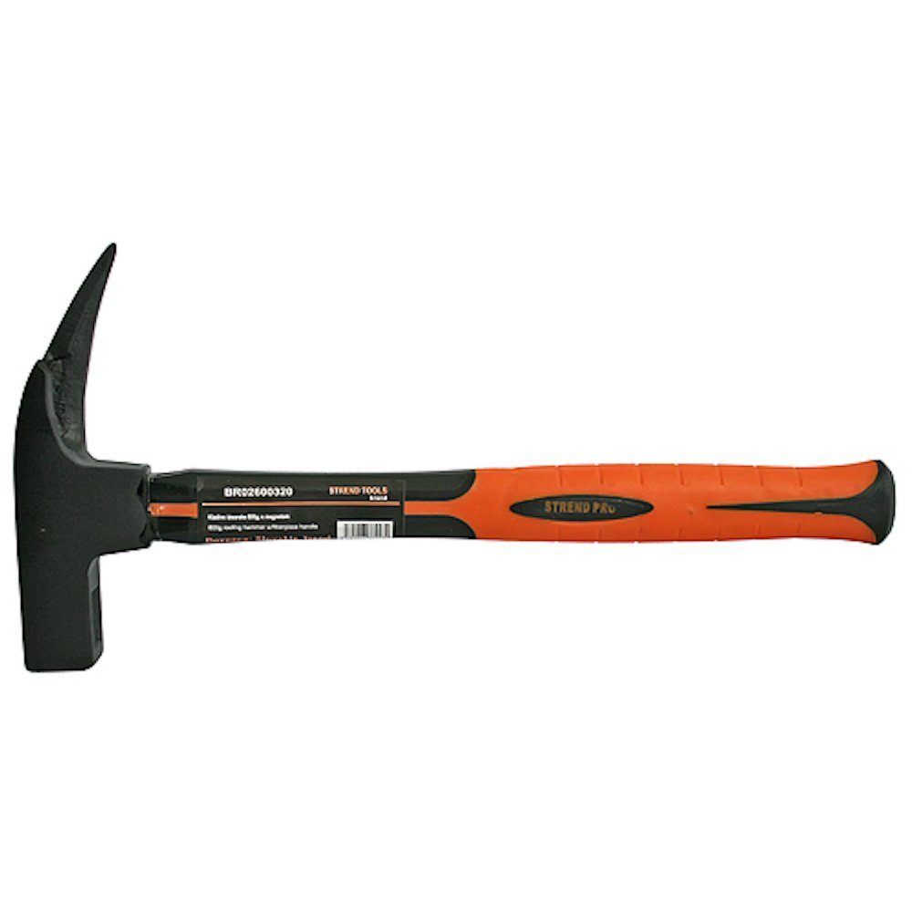 PROREGAL® Hammer Klauenhammer 0,6 kg Fiberglasstiel mit Gummigriff