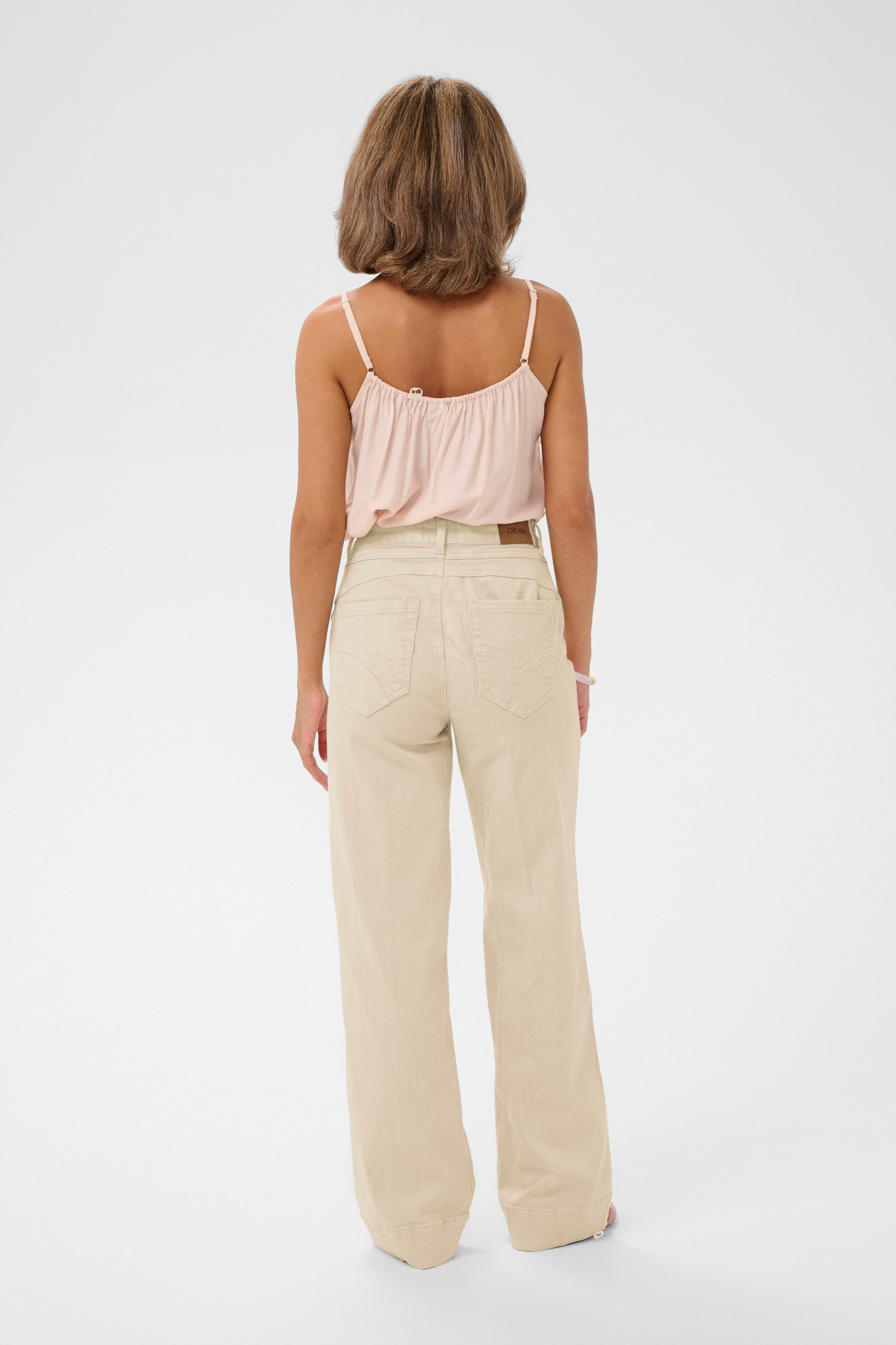 Cream Stoffhose Casual Hose CRTilde