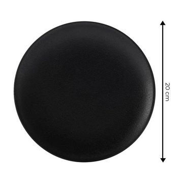 Maxwell & Williams Kombiservice Caviar Black Starter-Set 3er Set (3-tlg), Keramik