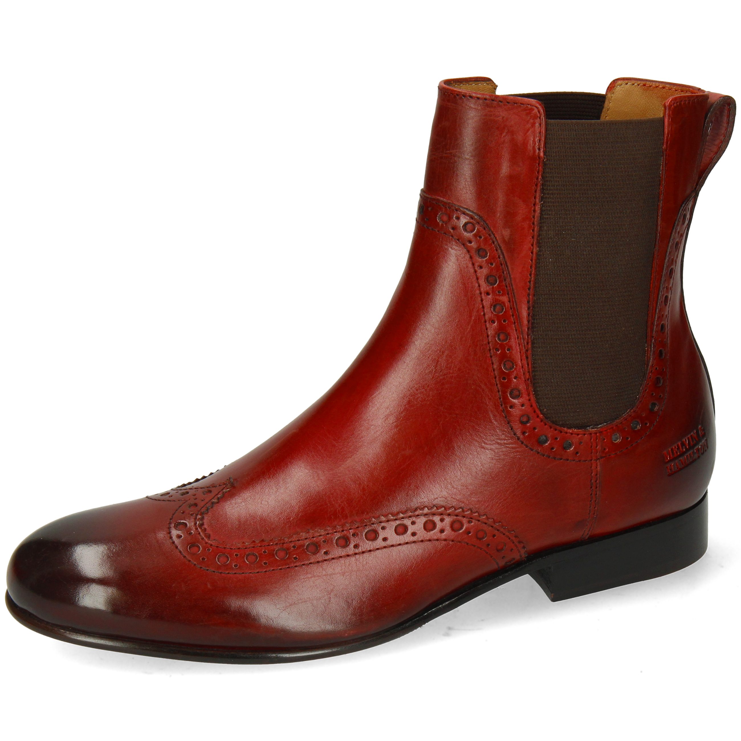 Melvin & Hamilton Sally 187, Stivaletto Donna, Marrone, 36 EU Stretta