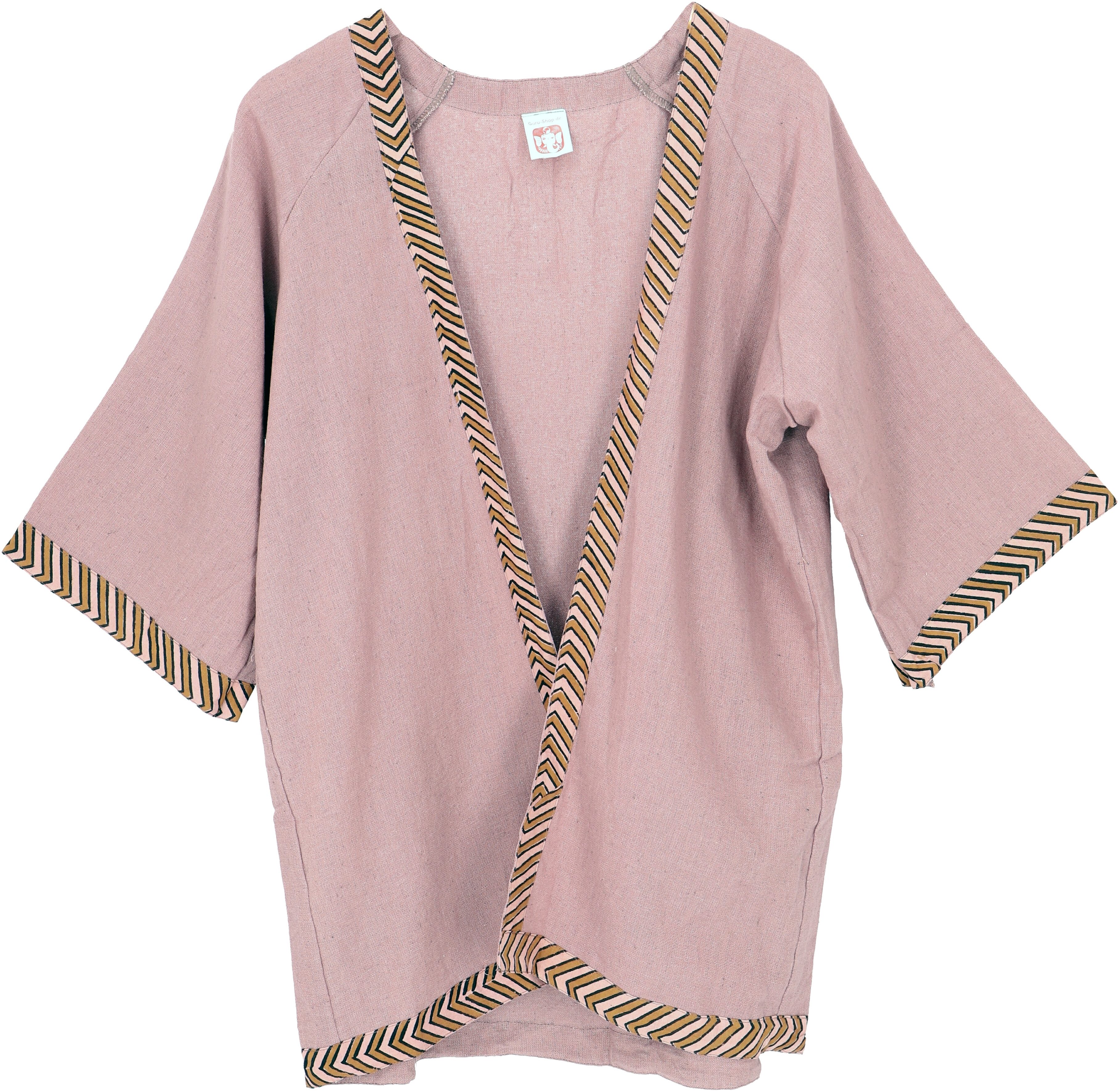 Guru-Shop Kimono Kurzer Kimono, Boho Cardigan, günstig online kaufen