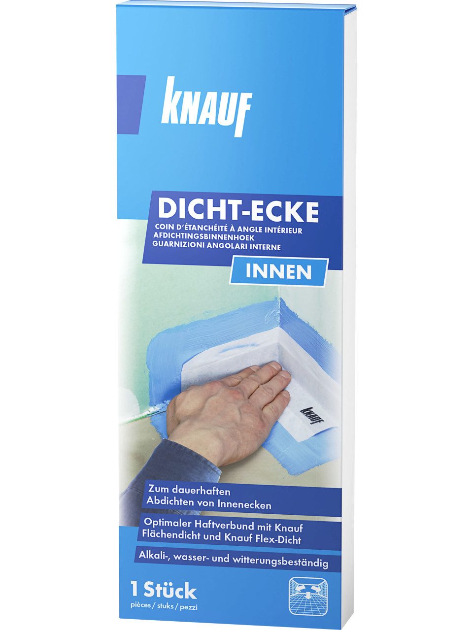 Dichtband Knauf Dichtecke-Innen blau