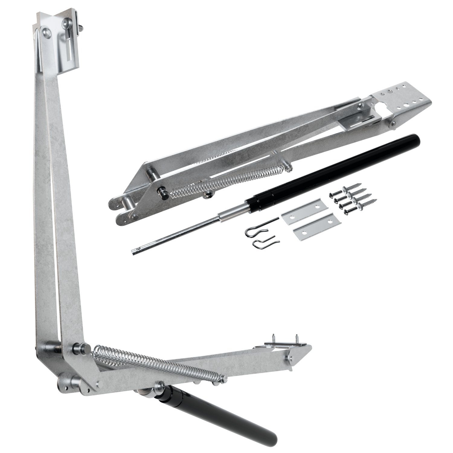 GARMIO Gewächshaus Fensteröffner für Gewächshaus, automatisch und selbstständig, 7,5kg Hubkraft, stromlos, temperaturgesteuerter Fensterheber, stufenloser Öffnungswinkel