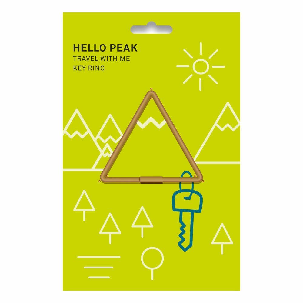 Donkey Peak, Schlüsselanhänger ringlosem Products Hello Verschluss mit