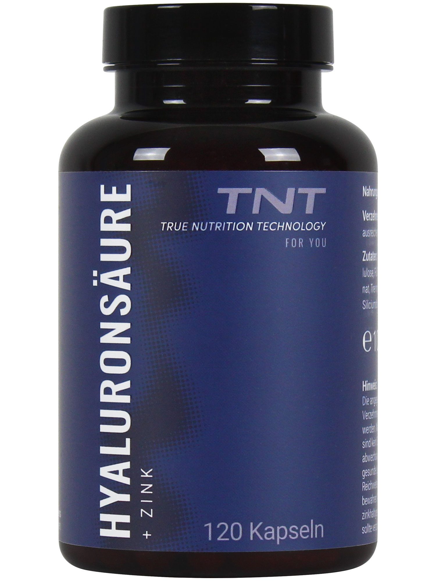 TNT (True Nutrition Technology) Hyaluronsäure + Zink Kapseln, 1 er 120,00 St., 101 g