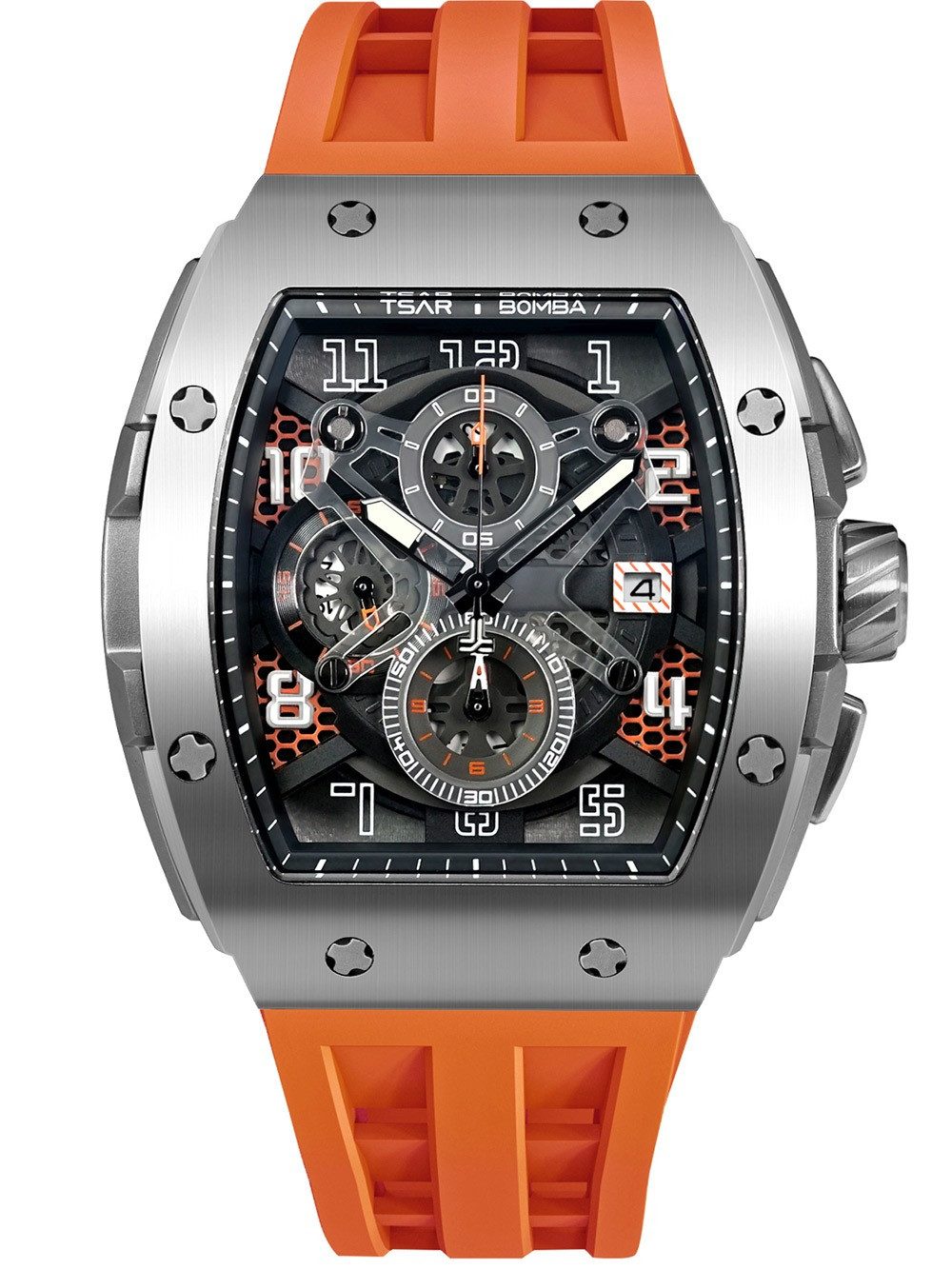 Tsar Bomba Quarzuhr Tsar Bomba TB8211Q-02 Herrenuhr Elementar Chronograph 5 günstig online kaufen