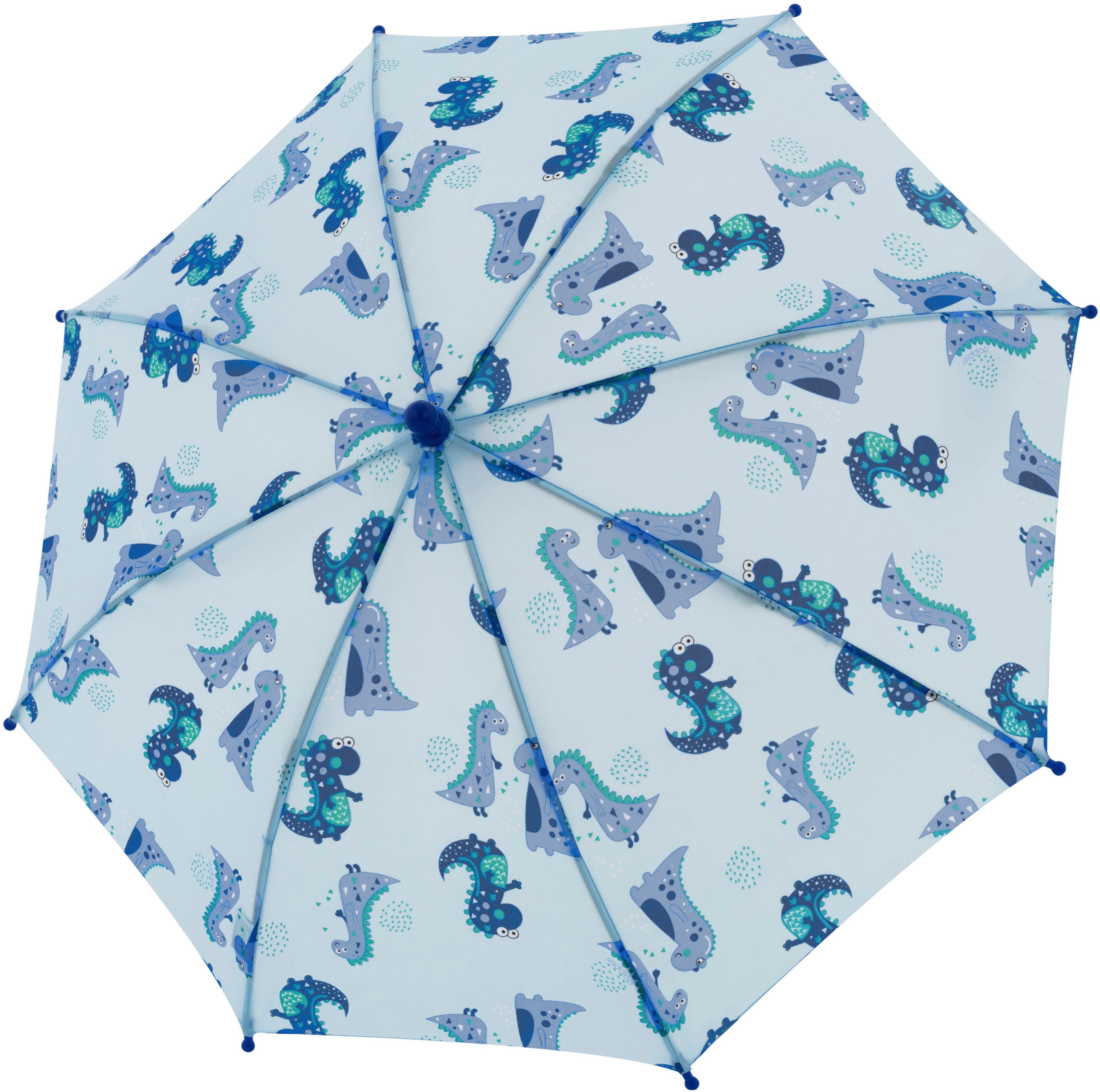 doppler® Stockregenschirm Maxi Dino blue Kid`s