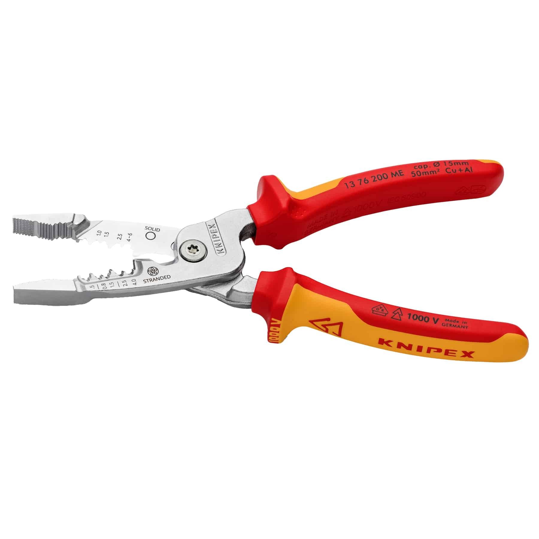 Thumbnail - Knipex Zangenset KNIPEX Multifunktions-Elektrikerzange, 13 76 200