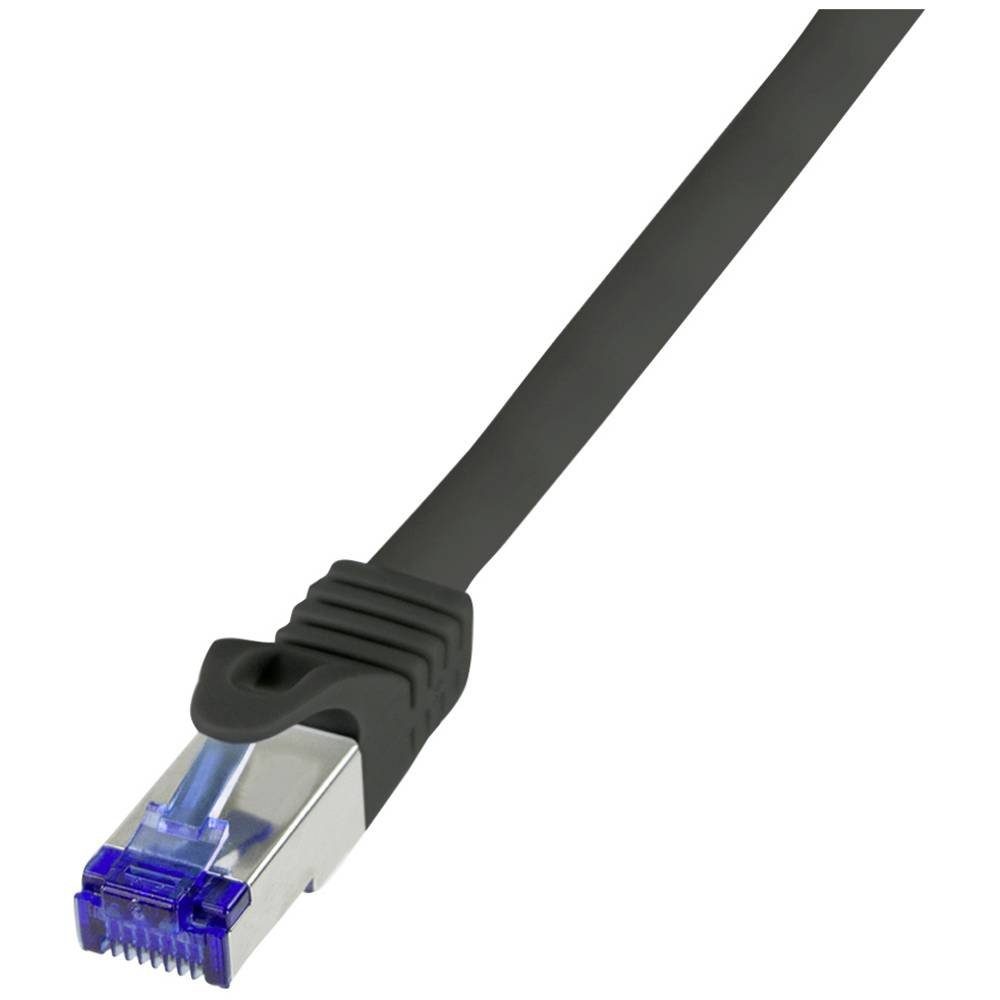 LogiLink Patchkabel Ultraflex, Cat.6A, S/FTP,15 m LAN-Kabel