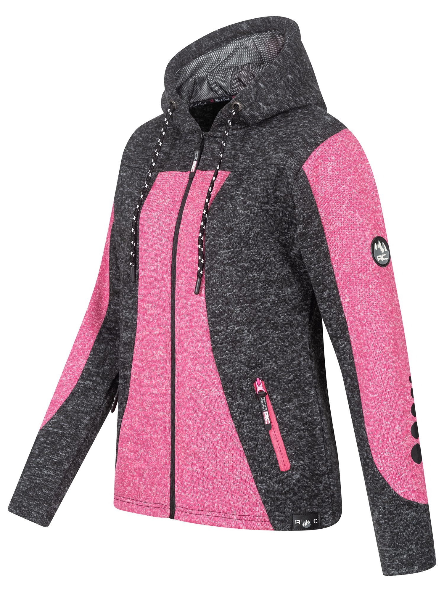 Rock Creek Fleecejacke Damen Fleecejacke Übergangsjacke günstig online kaufen