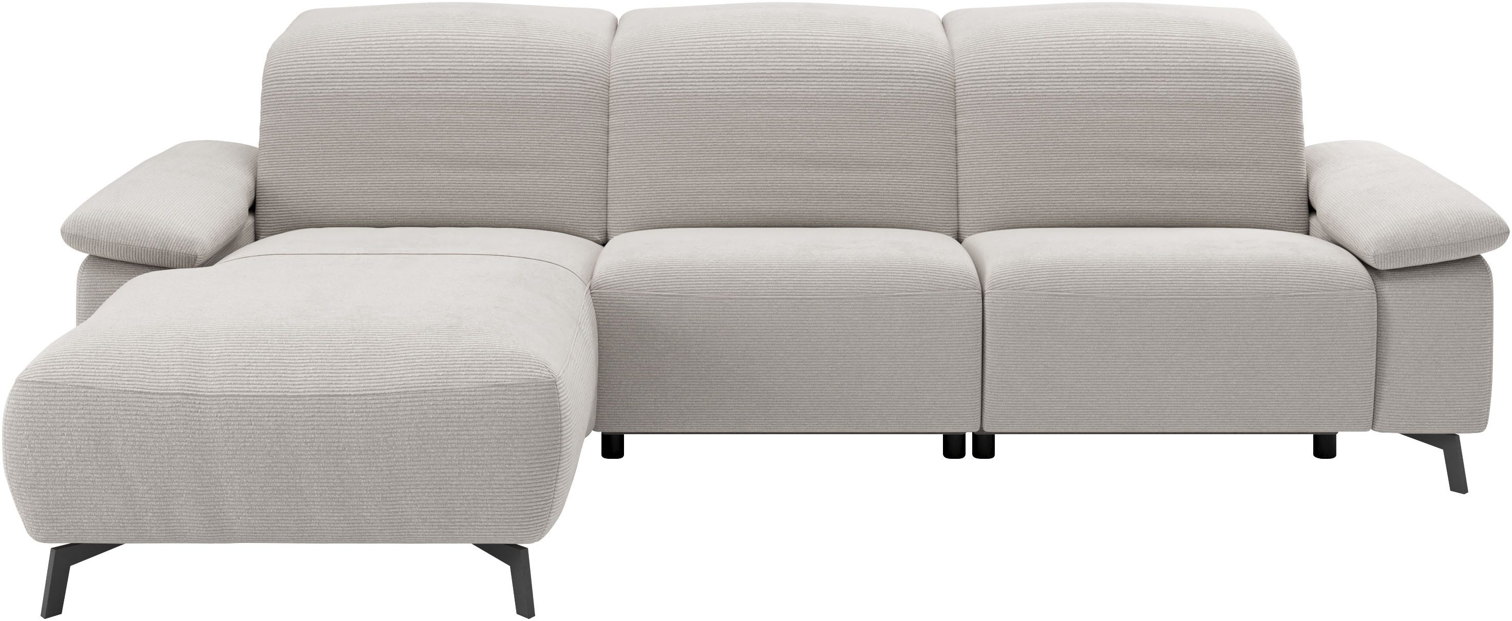 Musterring Ecksofa MR 370, intelligenter Komfort im modernen Design, Optionale Relaxfunktion, flexible Kopfteile & klappbare Armlehnen