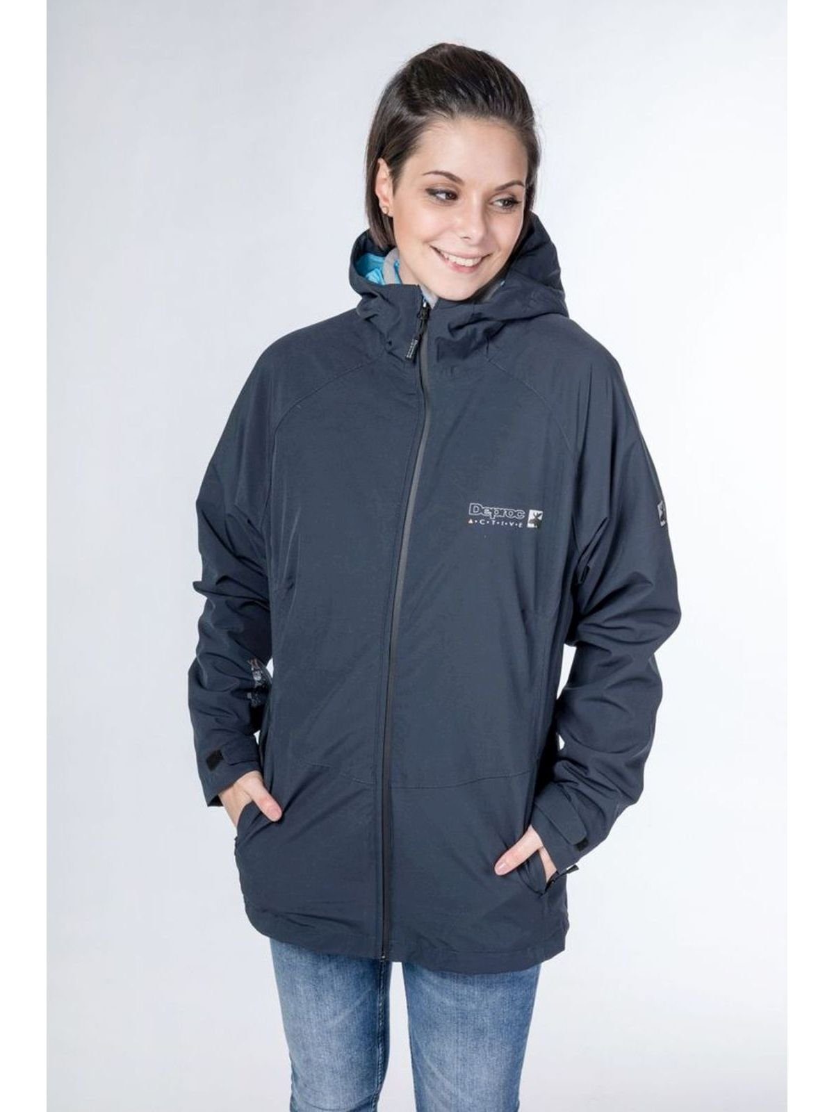 DEPROC Active 3-in-1-Funktionsjacke Whistler Women 3-in-1 CS NEW auch in Großen Größen erhältlich, mit Kapuze navy