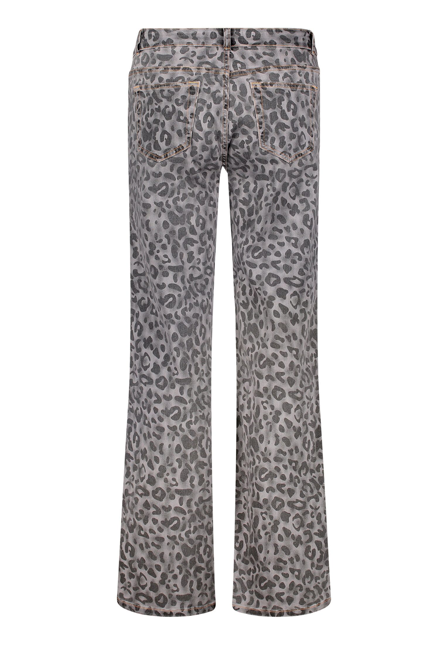 Cartoon Stretch-Jeans Damen mit Muster