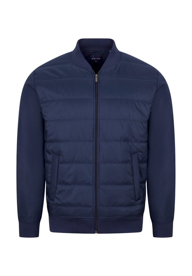 MARVELIS Steppjacke Steppjacke/Übergangsjacke - Casual Fit - Einfarbig - Marine