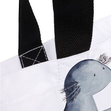 Mr. & Mrs. Panda Shopper Axolotl Liebe, Tasche, Freizeittasche, Alltagstasche, Schulbeutel, (1-tlg), Einzigartige Designs
