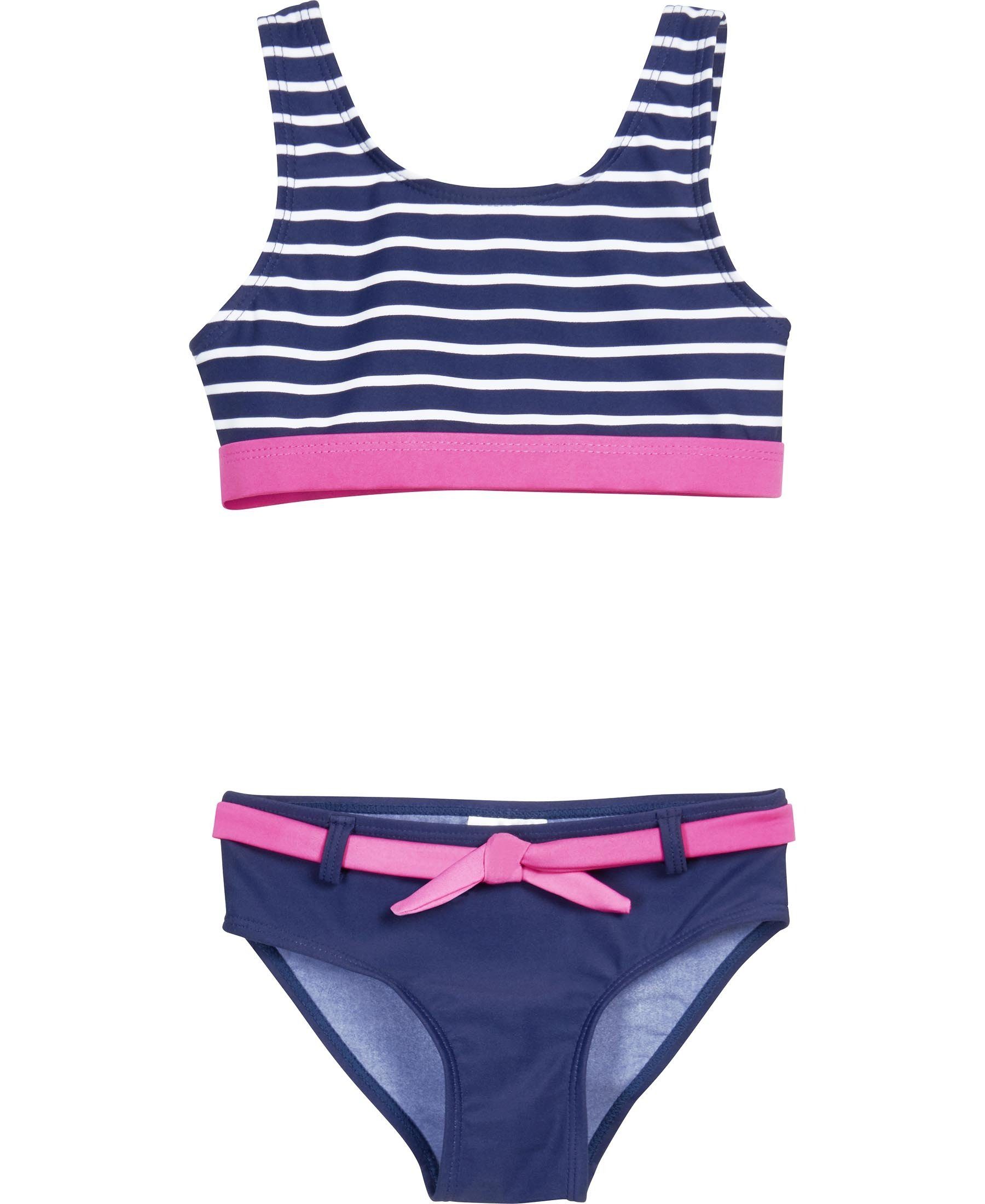 Badeanzug UV-Schutz Bikini Ringel