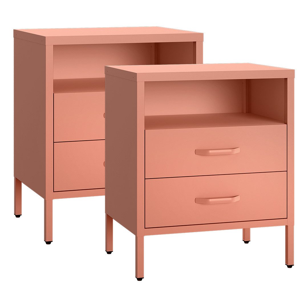 skølm Nachttisch Mizar (2-St., Beistelltisch), kompakt, mit 2 Schubladen günstig online kaufen