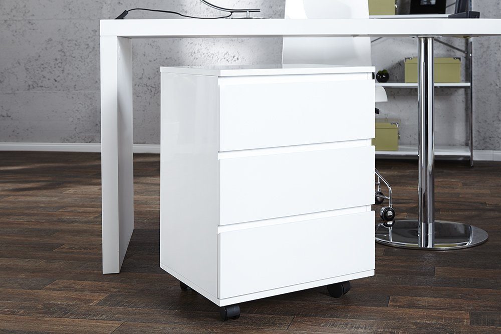 riess-ambiente Rollcontainer BIG DEAL 45cm weiß, günstig online kaufen