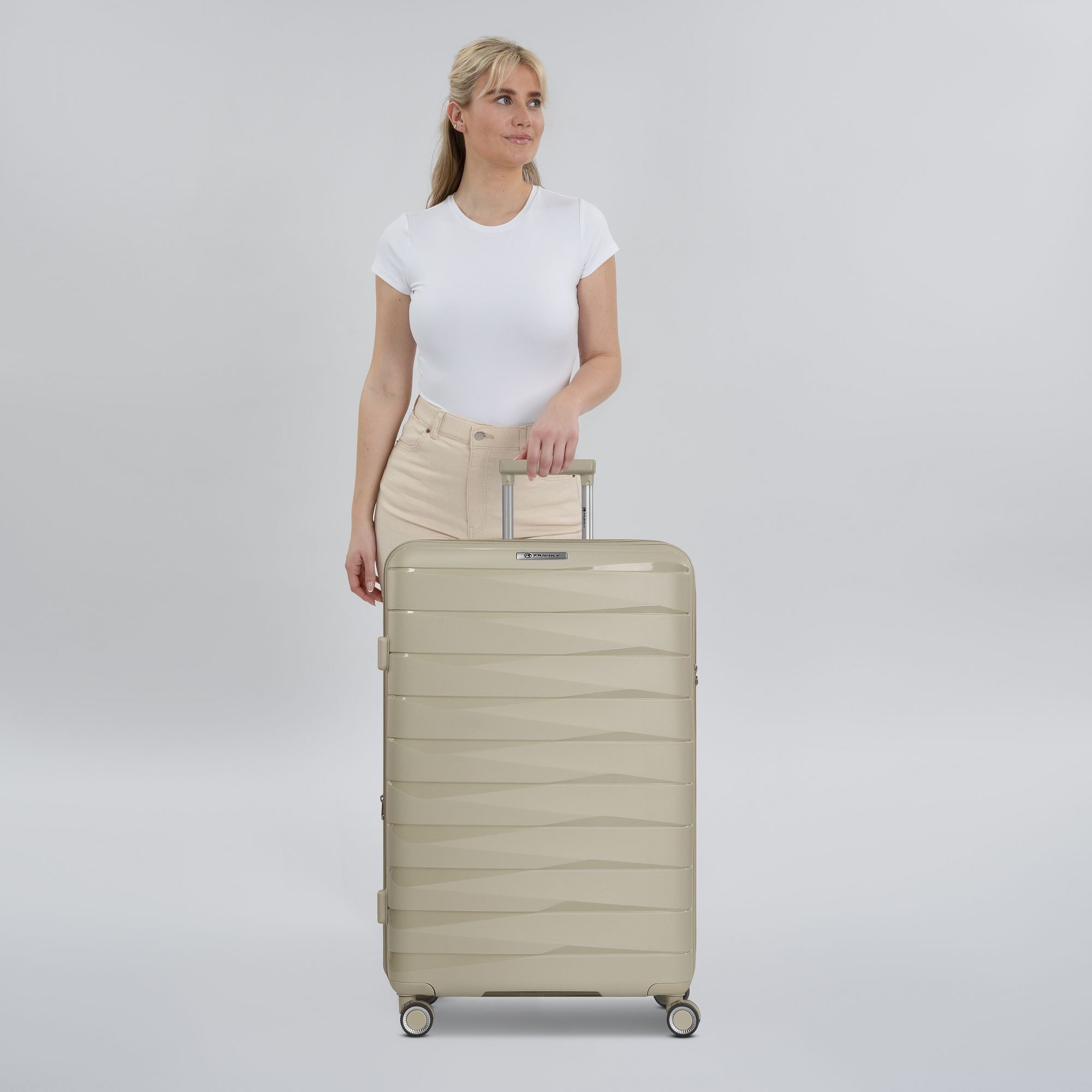 Franky Hartschalen-Trolley London, 4 Rollen, Polypropylen