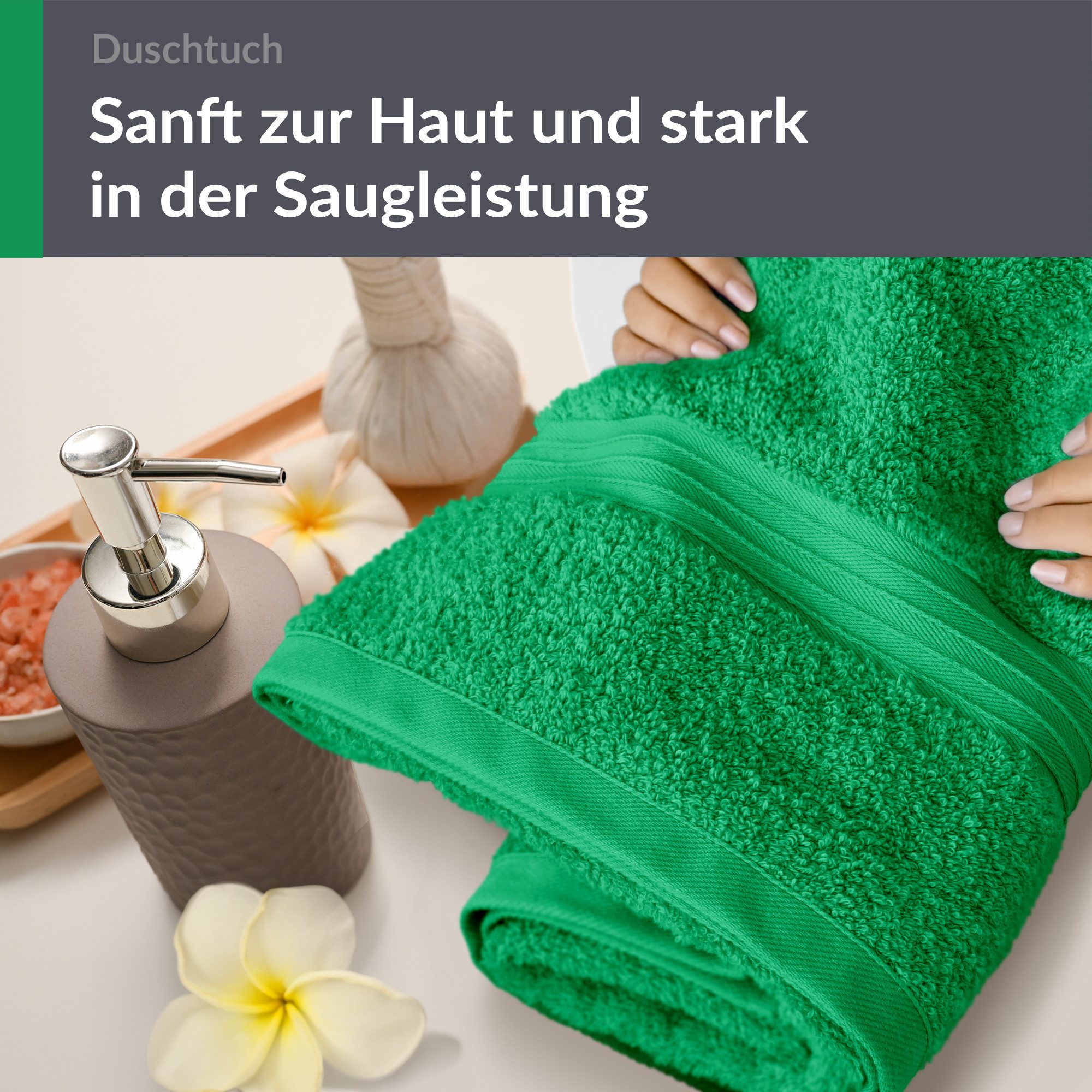 Lashuma Duschtuch - Badetuch Linz, Frottee günstig online kaufen
