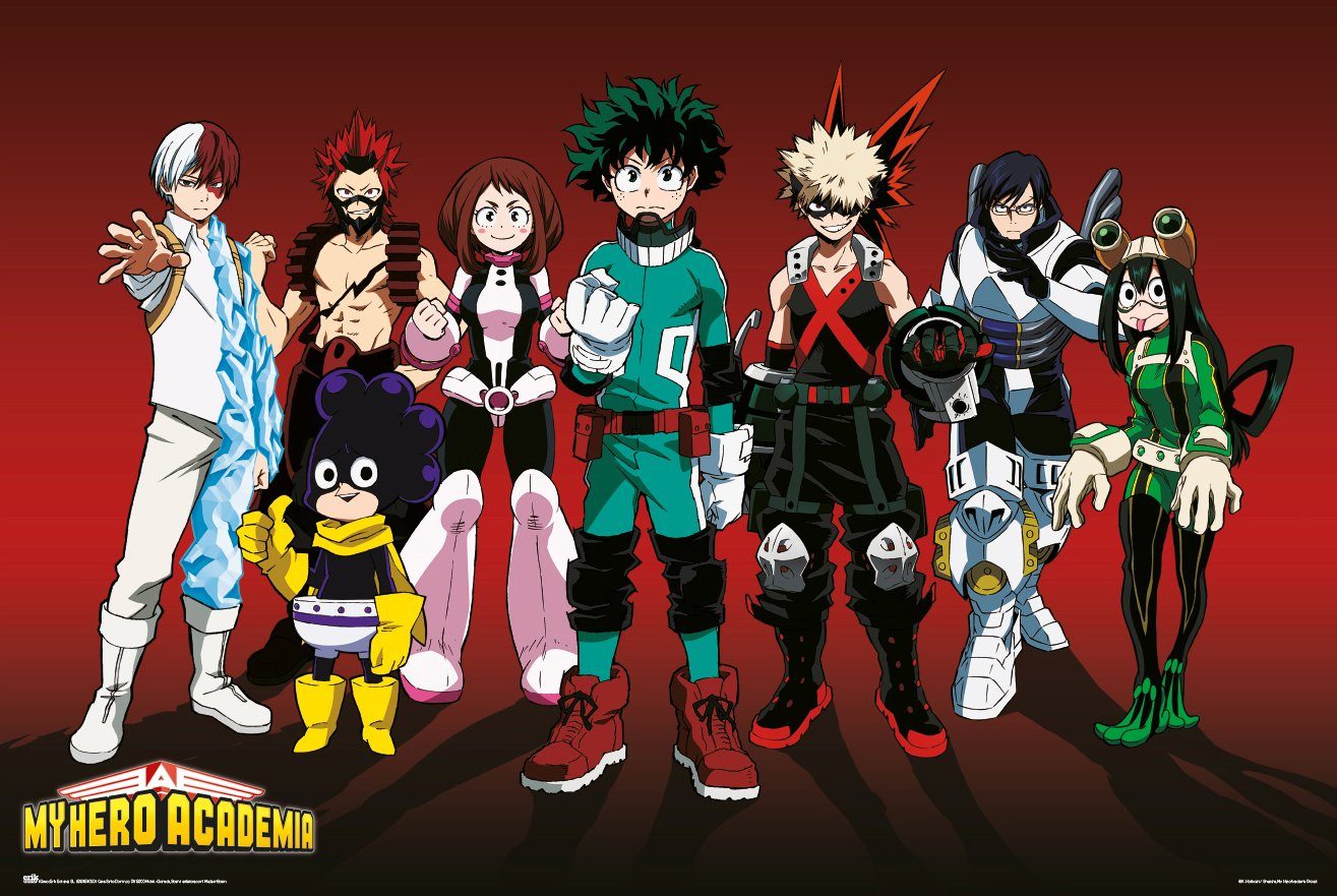 Poster My Hero Academia Poster Line Up 91,5 x 61 cm
