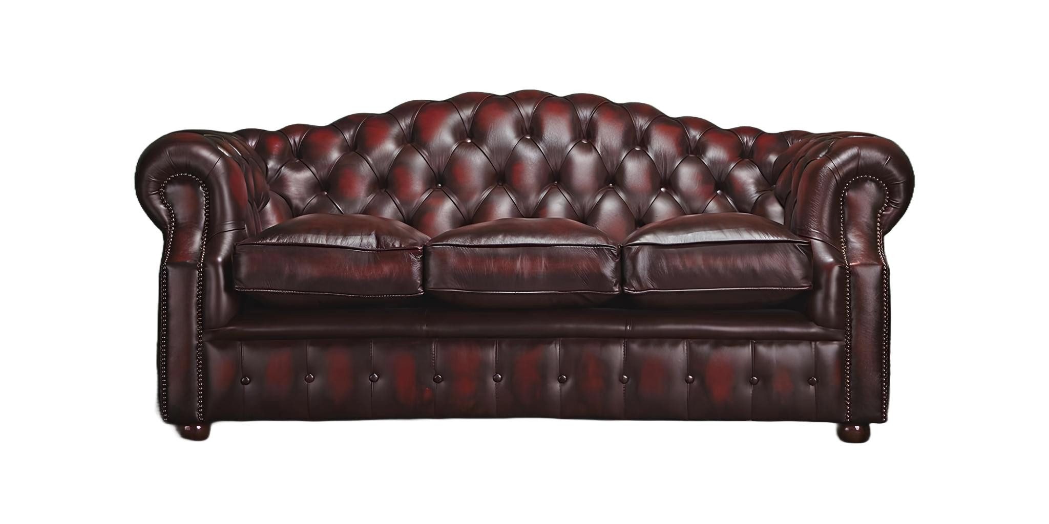 Xlmoebel Chesterfield-Sofa Chesterfield Sofa Polstermöbel Klassisches Ledersofa Schaffhausen, Hergestellt in Europa