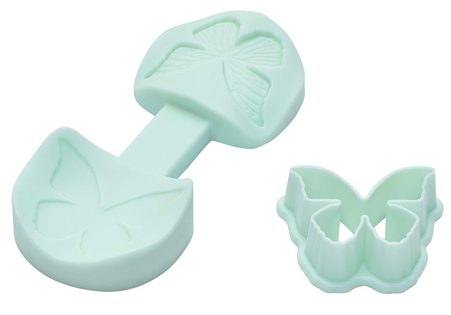 Schmetterling Ausstecher Lurch 3D-Former Tortenwerkzeug Lurch mint-ice