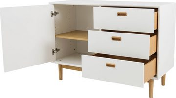 Tenzo Sideboard SVEA, mit 1 Tür & 3 Schubladen, Design von Tenzo Design studio