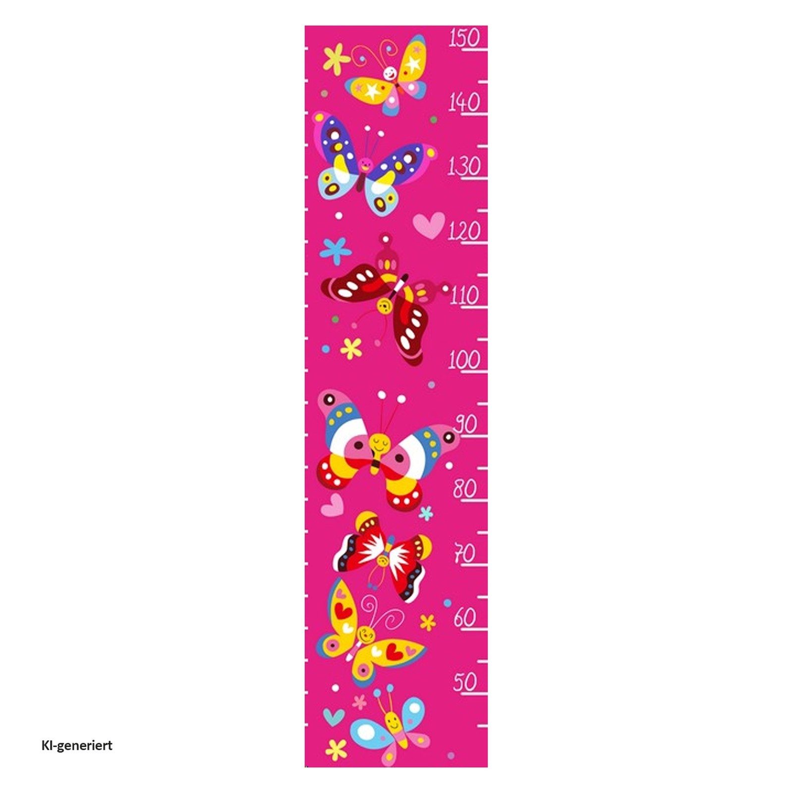 HTI-Line Messlatte Kinder-Messlatte Butterfly (Stück, 1 Messlatte), Messlatte