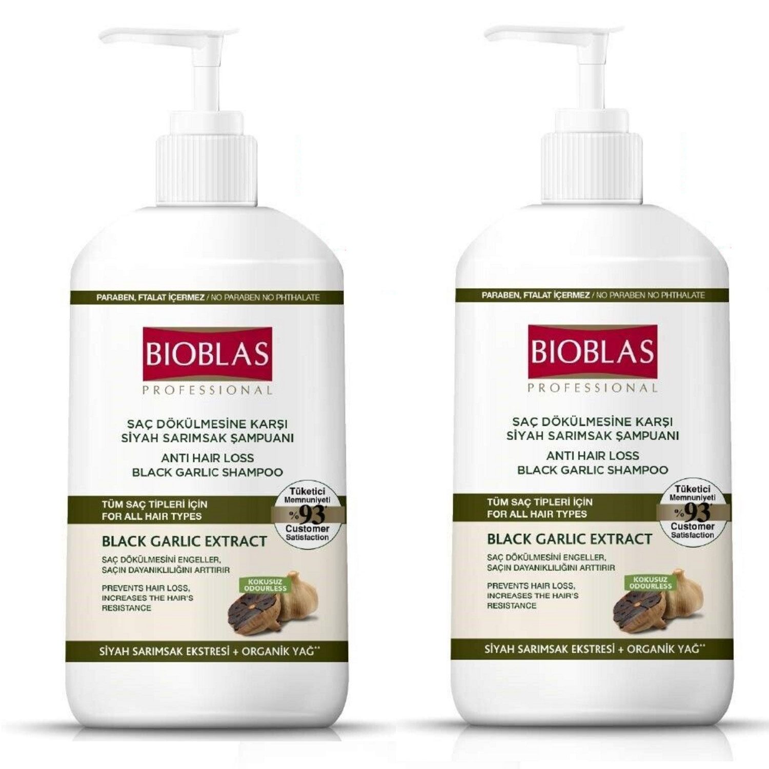 Haarshampoo Bioblas Haarshampoo 2 Stk. wirksam gegen Haarausfall Frauen und Männer