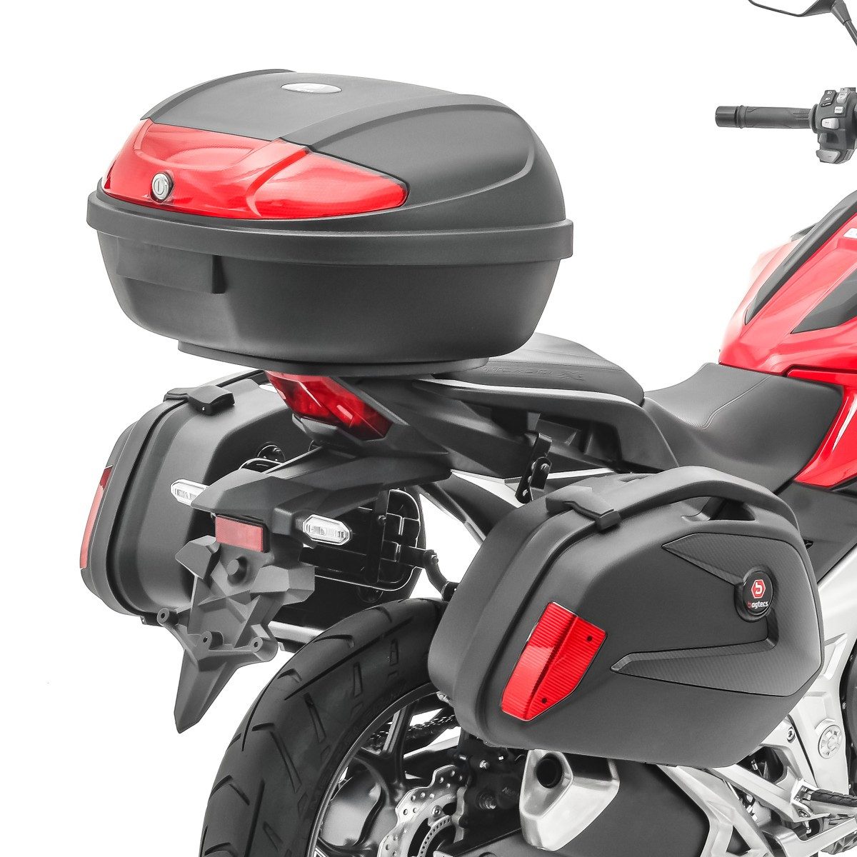 Kofferset Koffer Set + Topcase passend für Honda NC 750 S / X SK22