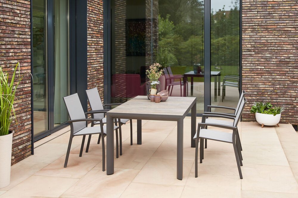 Siena Garden GartenEssgruppe Silva/Velia, vielseitig kombinierbar