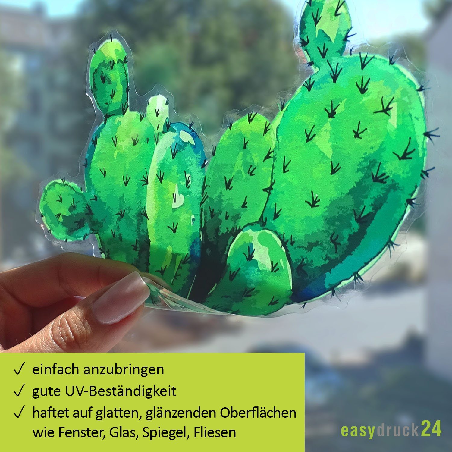 younikat Aufkleber Selbstklebende Fensterbilder – Bild 3 von 5