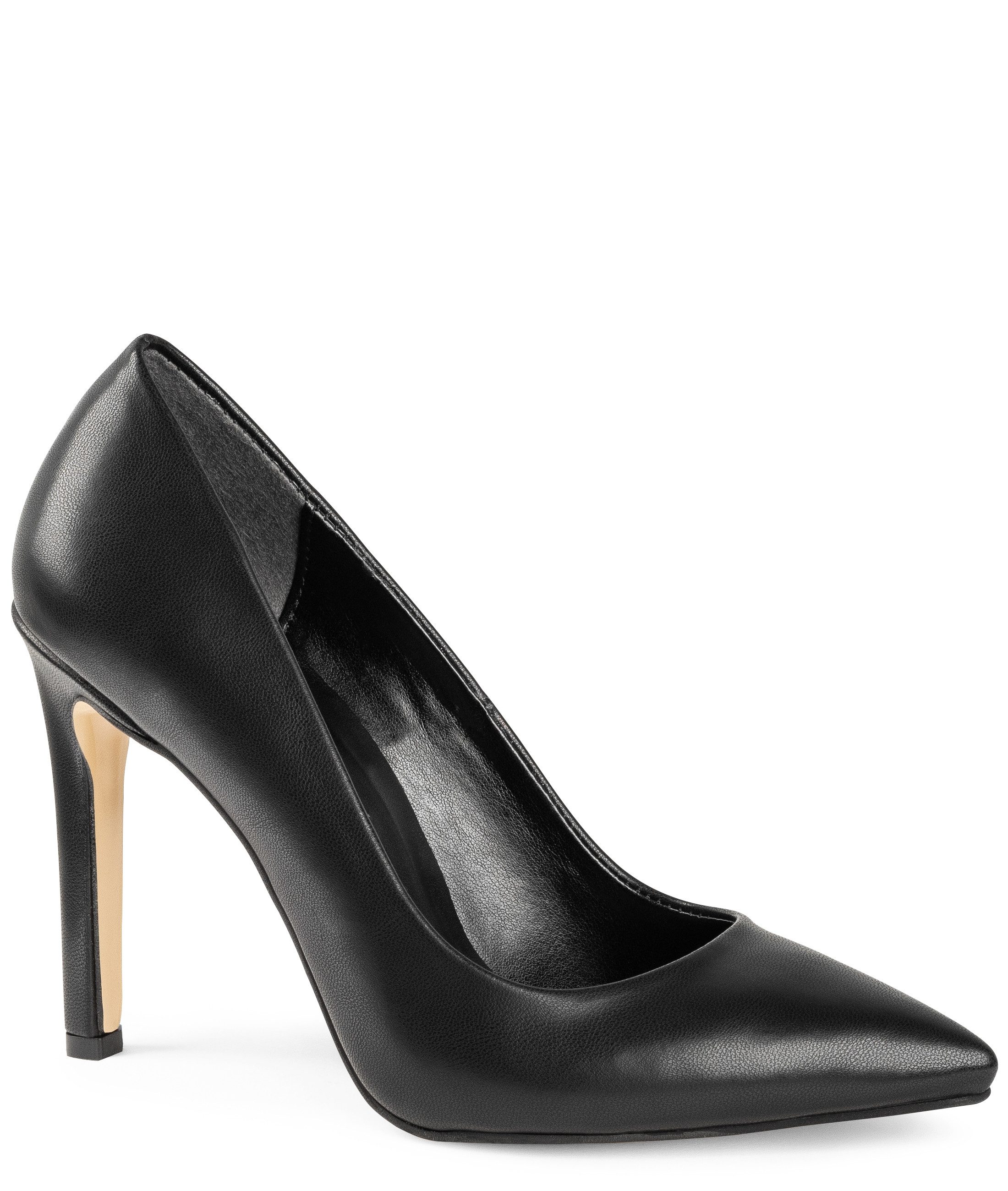 Michael Soul Lucia schwarz matt High-Heel-Pumps Bequeme Damen Abendschuhe