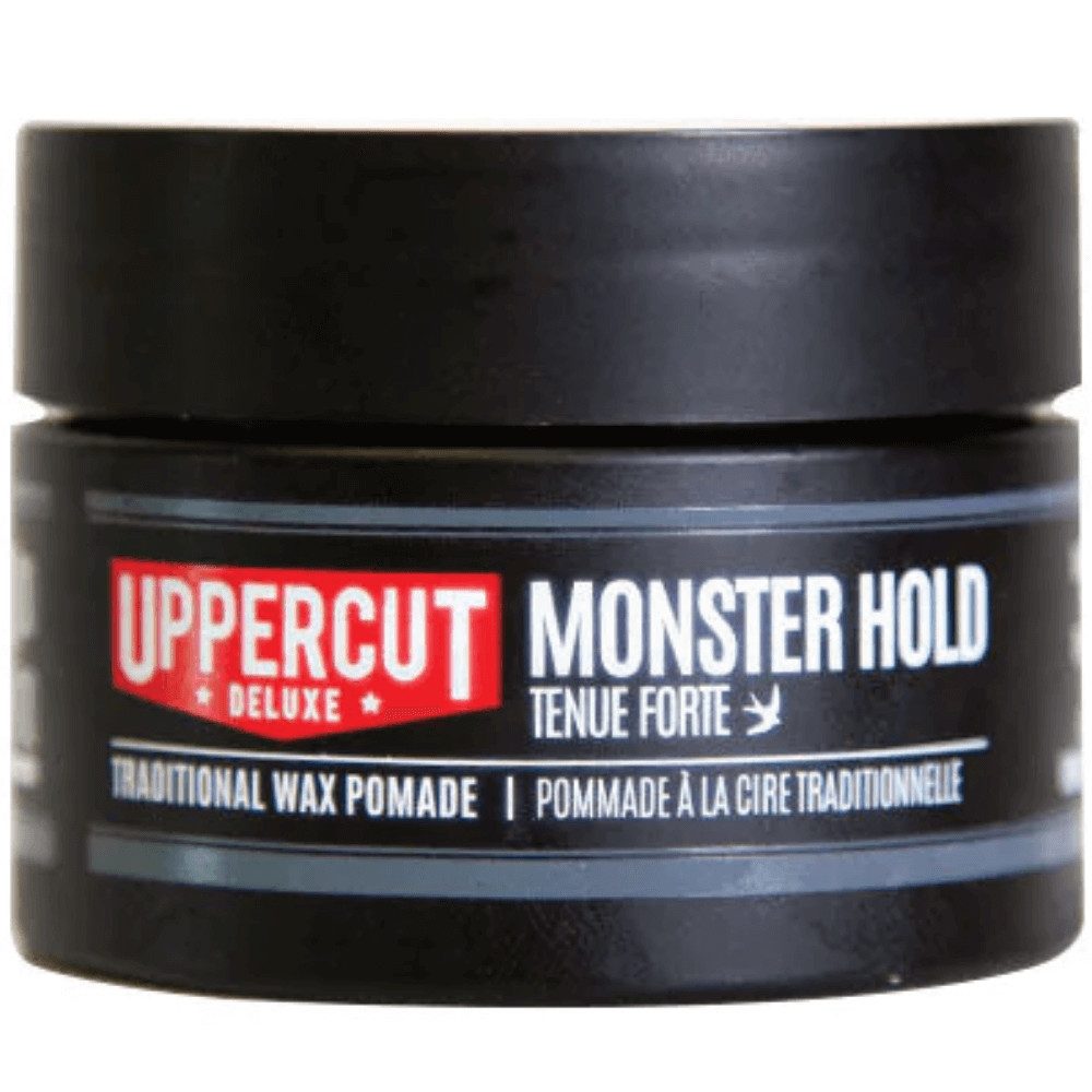 Uppercut Deluxe Haarpomade Uppercut Deluxe – Monster Hold – Wachs-Haarpomade 30 G, 1-tlg., Traditionelle Wachspomade, extrem starker Halt, hoher Glanz