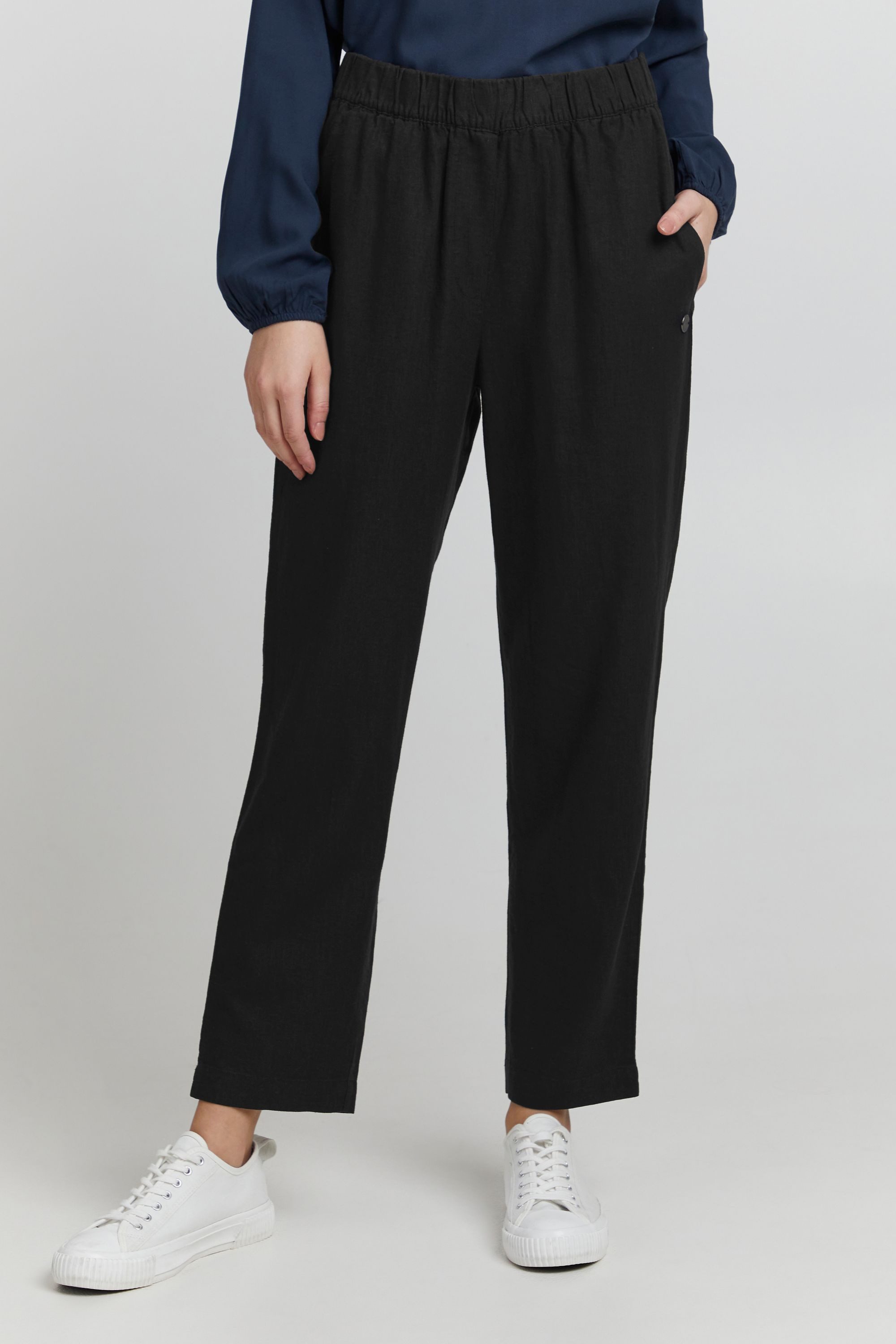 OXMO Leinenhose OXAlfa Modische Hose