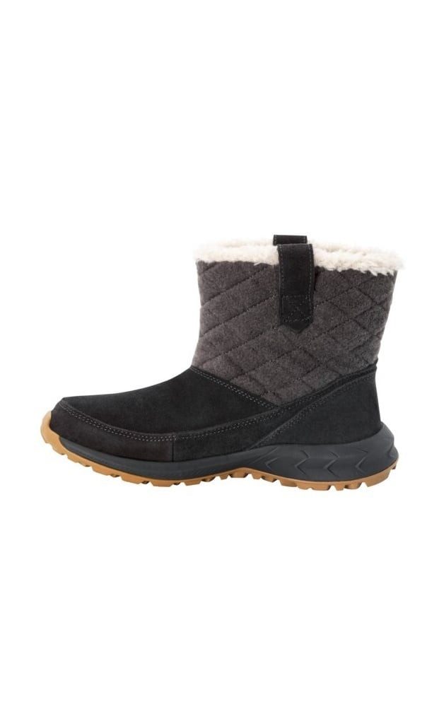 Jack Wolfskin Queenstown Texapore Boot (Veloursleder, wasserdicht) phantomgrau Damen Winterstiefel