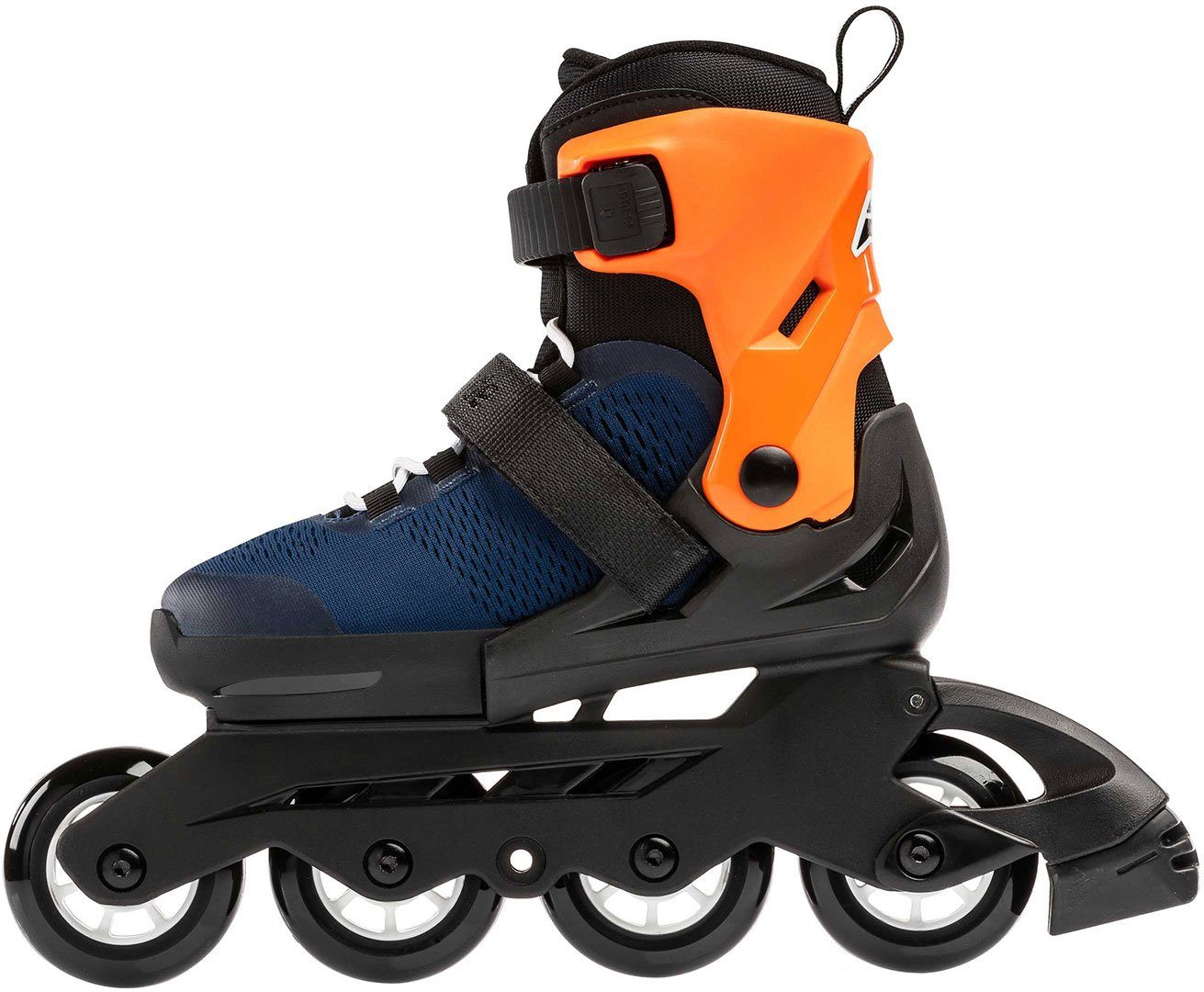 ROLLERBLADE Inlineskates ROLLERBLADE MICROBLADE Inline Skate midnight blue/warm orange