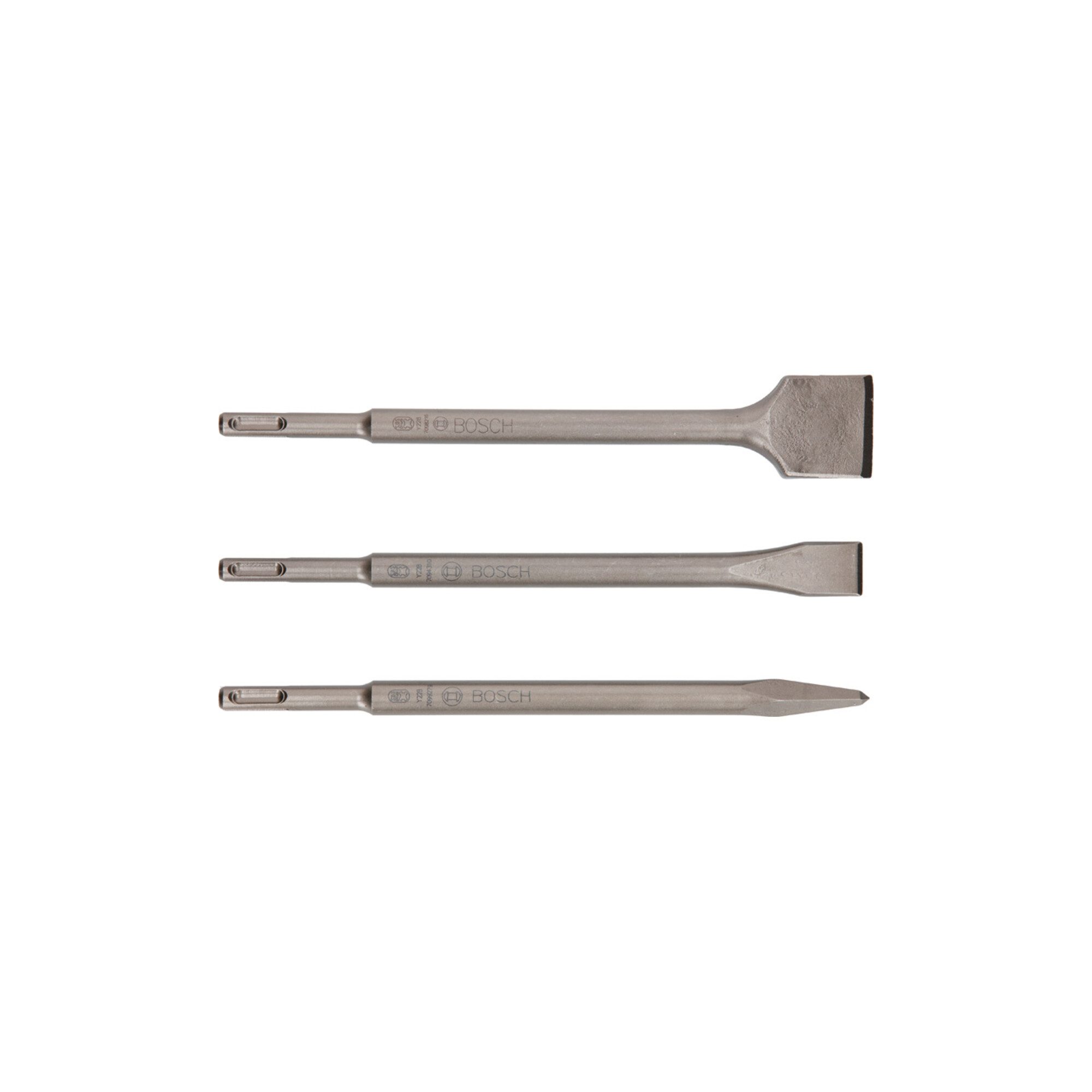 Bosch Professional Meißel-Set Bosch SDS-plus Meißel-Set, 3-teilig