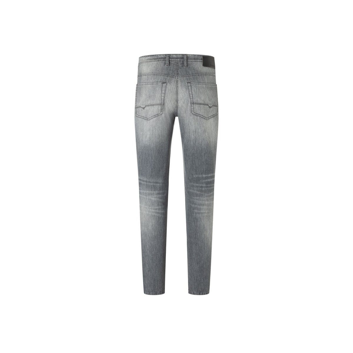5-Pocket-Jeans MAC grau (1-tlg)