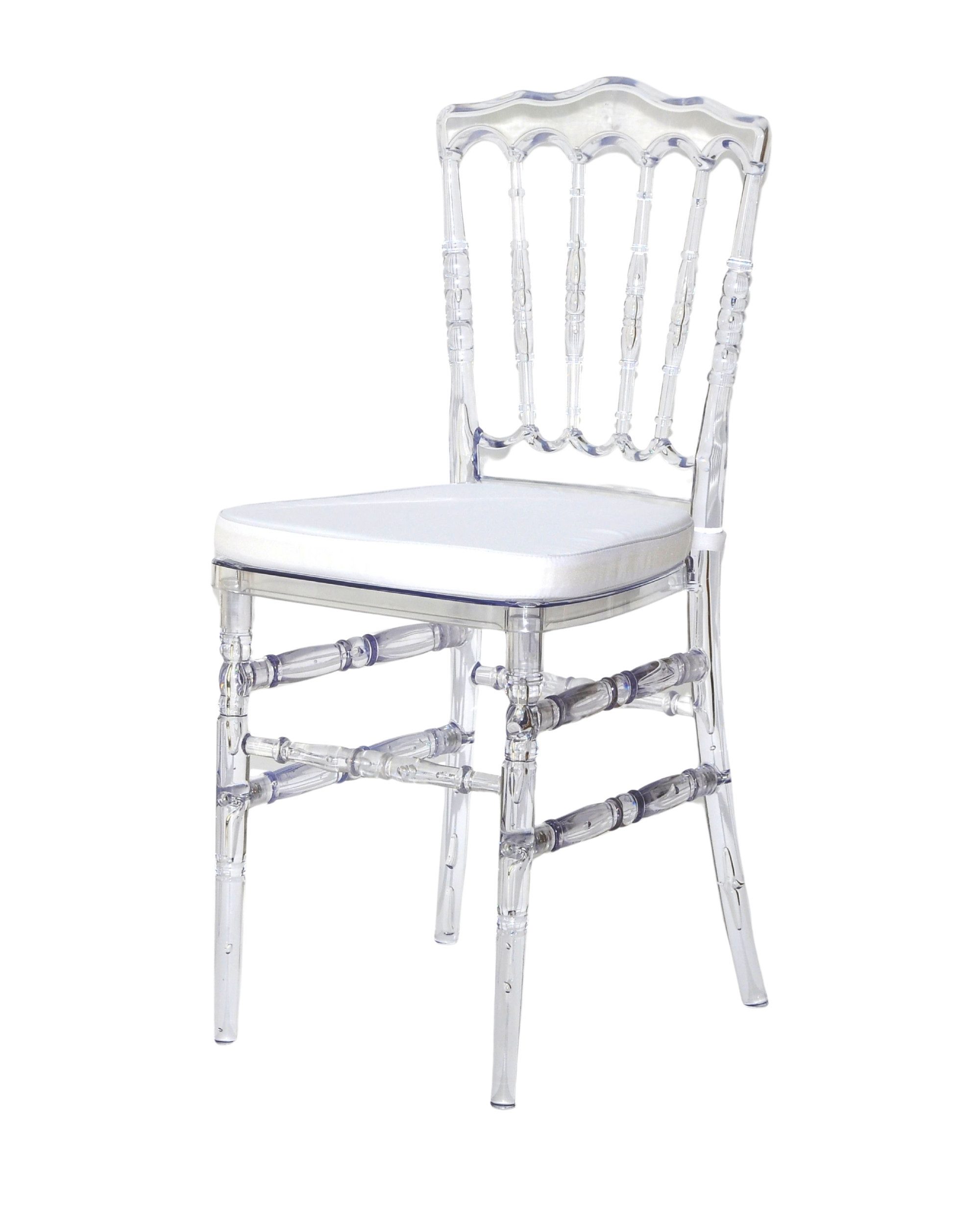 dazikemo Esszimmerstuhl 2x Acryl Polycarbonat Stuhl 90x40cm günstig online kaufen